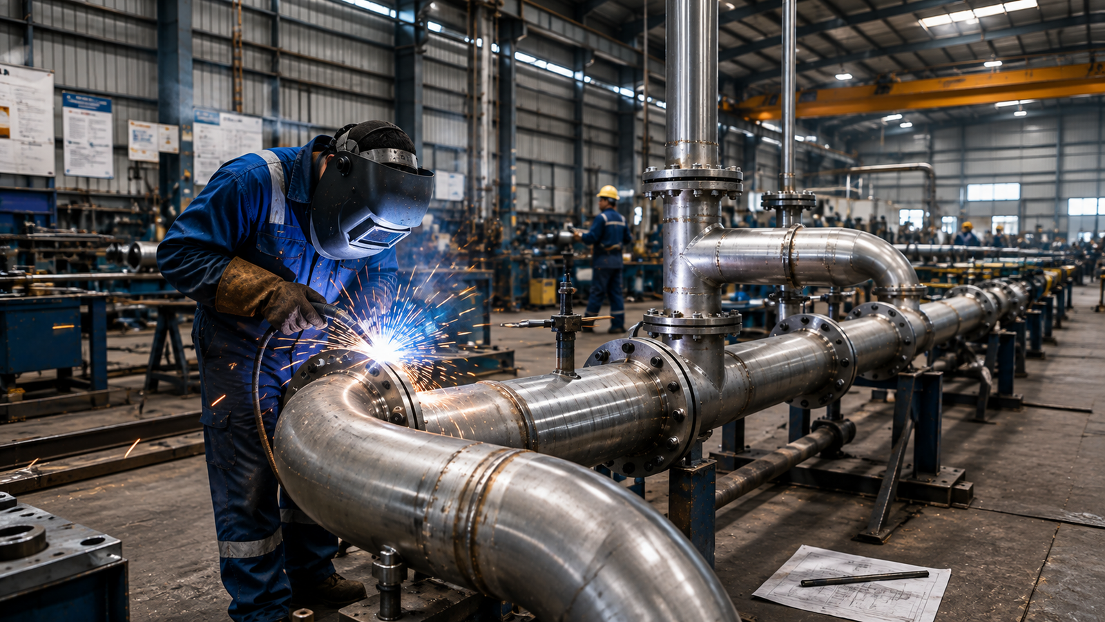 Pipe Fabrication Work